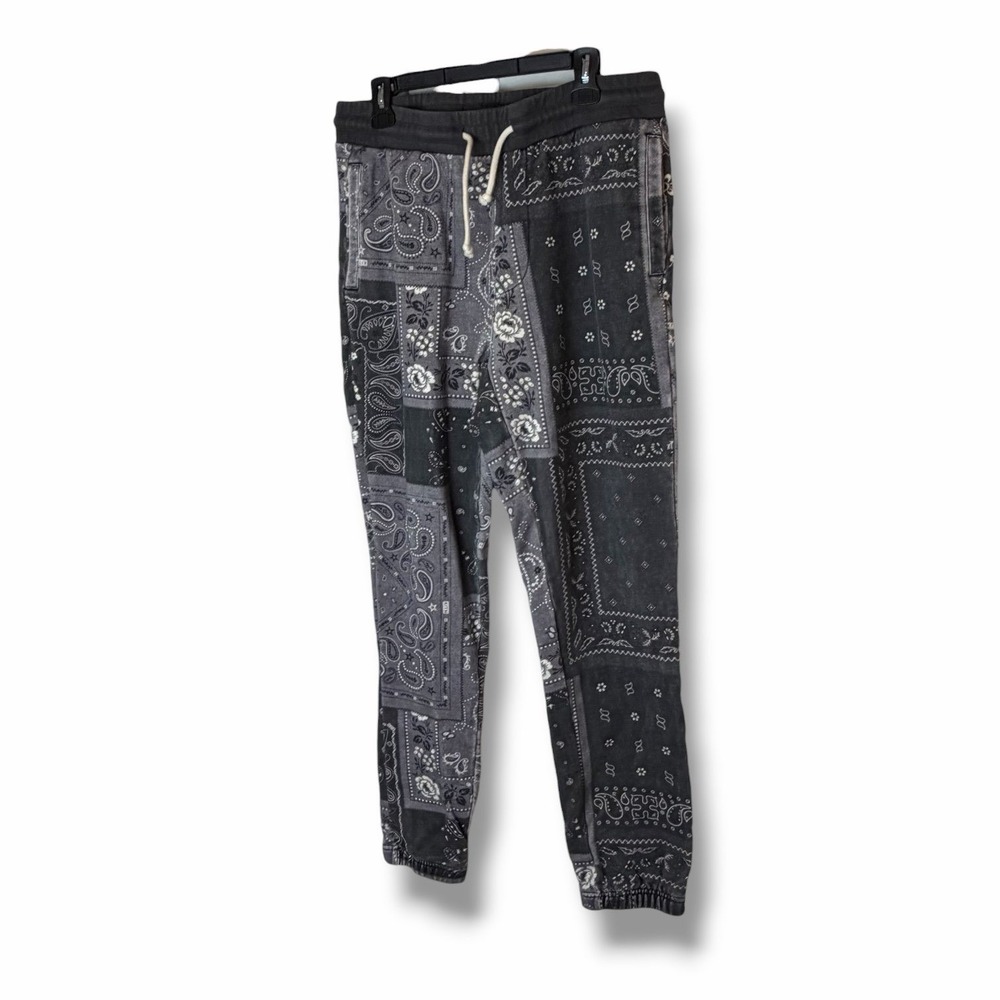 KITH Mens Deconstructed Bandana Williams I Sweatpants Size Small